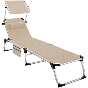 Sonnenliege Lorella beige