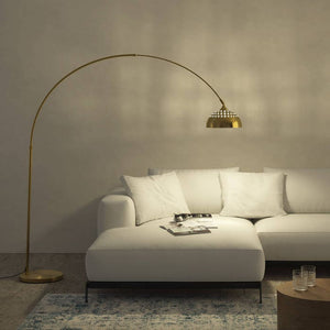 Bogenleuchte Arcus gold