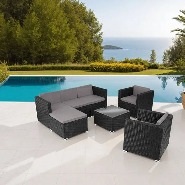 Rattan Lounge Lignano