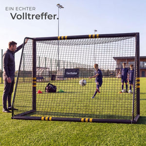 Fussballtor Harry wetterfest schwarz 306 x 121 x 206 cm