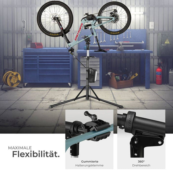 Set Fahrradmontageständer Jan und Rahmentasche Typ 2