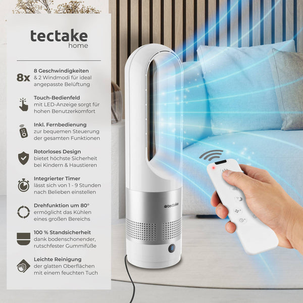 Turmventilator Polar weiss