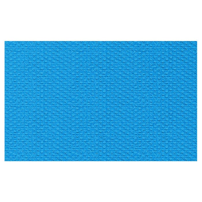 Telo solare per copertura piscina rettangolare blu 160 x 260 cm
