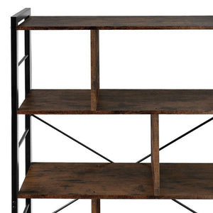 Regal Charleston Industrial Holz dunkel, rustikal