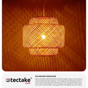 Deckenleuchte Lignea Lux aus Bambus