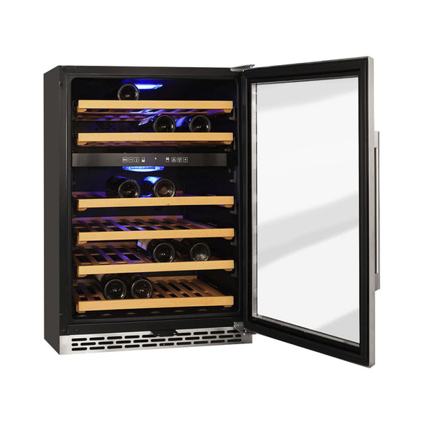 Kibernetik FSP wine climate cabinet 46 FL chrome steel