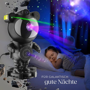 LED-Sternenhimmel-Projektor Astronaut schwarz