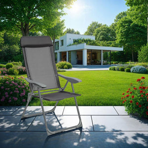 4er Set Gartenstuhl Maurine anthrazit