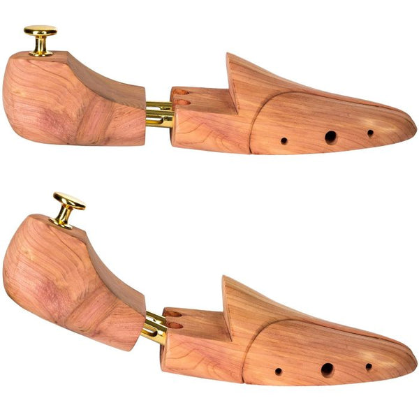 3 Paar Schuhspanner Zedernholz Grösse 44-45