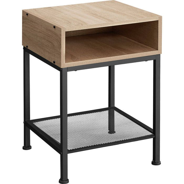 Nachttisch Harlow 40,5x40,5x52,5cm Industrial hellbraun