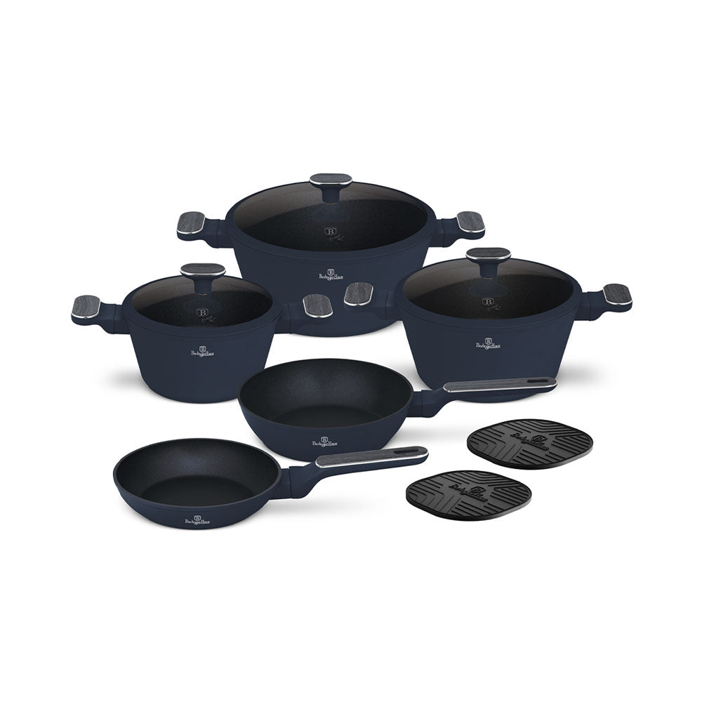 Berlinger Haus 10-teiliges Kochgeschirr-Set Deep Sea Collection