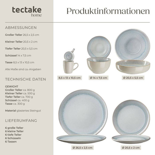 Kombiservice Mare Sand 30-tlg.