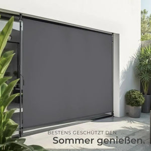 Klemmmarkise Taija dunkelgrau 200 x 310 cm