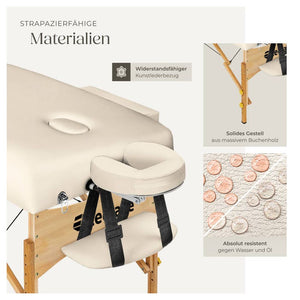 Lettino da massaggio Somwang - beige 