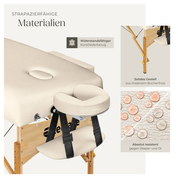Lettino da massaggio Somwang - beige 