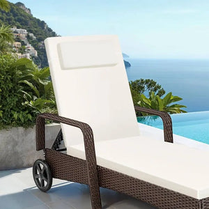 Rattan Sonnenliege