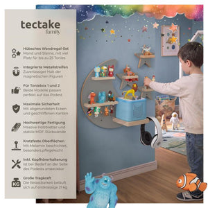 Tonie-Regal MyLittleStory Star für bis zu 25 Tonies grau