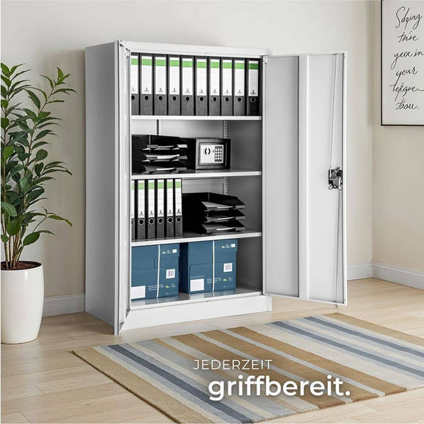 Aktenschrank grau
