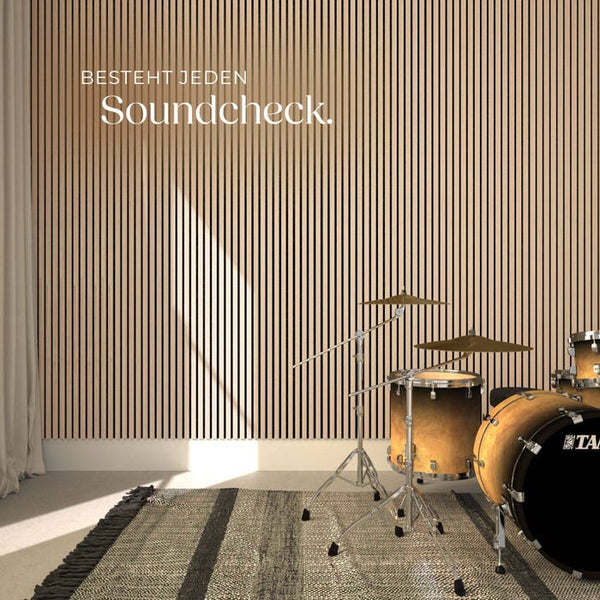 Akustikpaneele Sonic Wall Eiche hell 2er Set