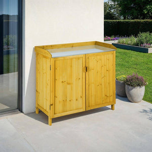 Pflanztisch mit Unterschrank