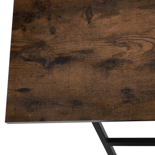 2er Set Beistelltische Phoenix Industrial Holz dunkel, rustikal
