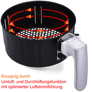 9-in-1 Heissluftfritteuse 3,6 Liter inkl. Rezeptheft