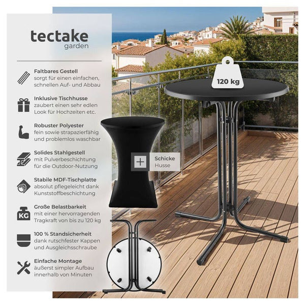Stehtisch Eren schwarz pro Stück