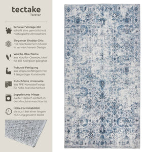 Tapis design vintage Amara 80 x 150 cm