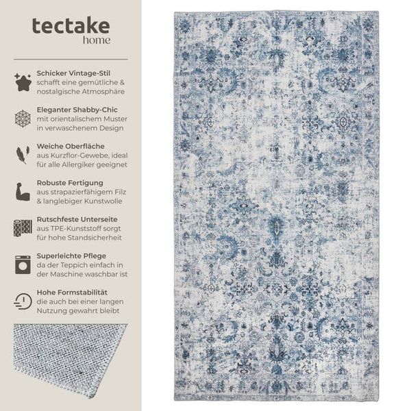 Tapis design vintage Amara 80 x 150 cm
