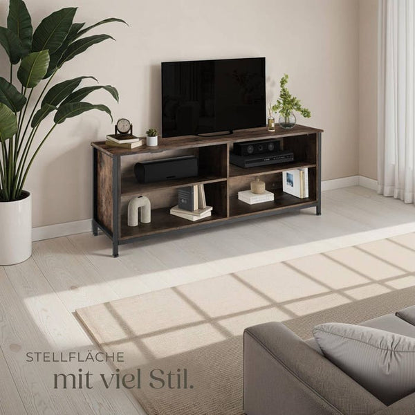 Sideboard Navan 147x41x60,5cm Industrial dunkelbraun
