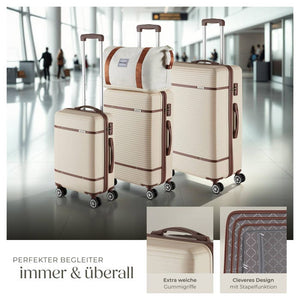 Reisekofferset Madison creme