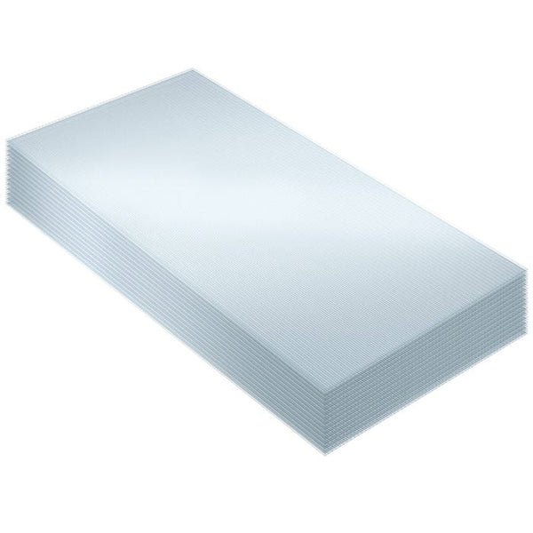 14er Set Doppelstegplatten Shiny 121 x 60,5 x 0,4 cm 14-tlg.