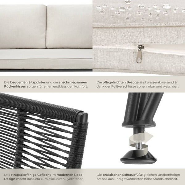 Garten-Loungeset Sundo