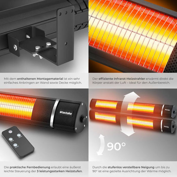 Infrarotheizstrahler Solaris Horizon