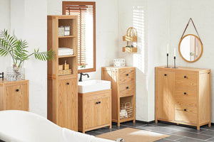 Waschbeckenunterschrank| Badezimmerschrank | Waschtisch | BZR98-N