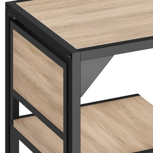 Sitzgruppe Milton Industrial Holz hell, Eiche Sonoma