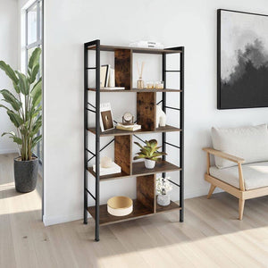 Regal Charleston Industrial Holz dunkel, rustikal