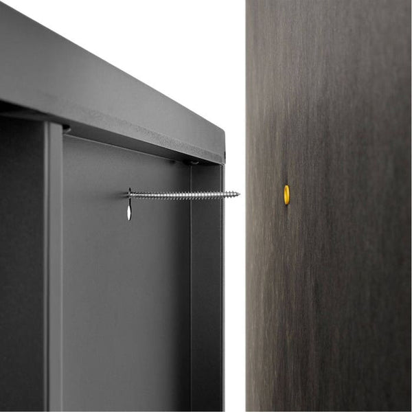 Metallvitrine Baker schwarz