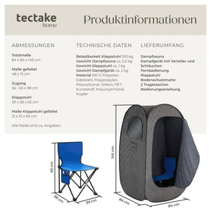 Mobile Dampfsauna ThermaLuxe I