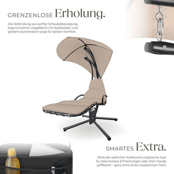 Hängeliege Elaria beige
