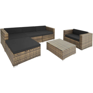 Rattan Lounge Milano natur