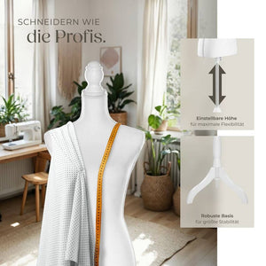 dress form, white