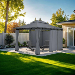 Gartenpavillon Emine anthrazit