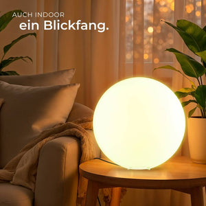 Kugelleuchte Luminous Globe, LED, mit Fernbedienung L (Ø 50 x 50 cm)