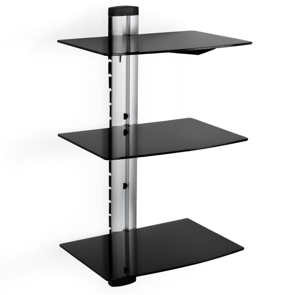 Wandregal mit 3 Ablagen, 80x42x34cm