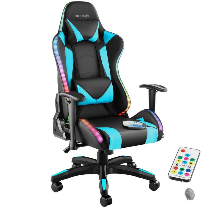 Tartaros gaming chair black/azure 