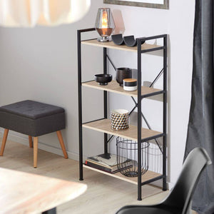 Regal Leeds Industrial Holz hell, Eiche Sonoma