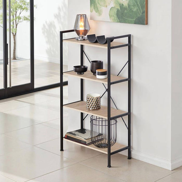 Regal Leeds Industrial Holz hell, Eiche Sonoma