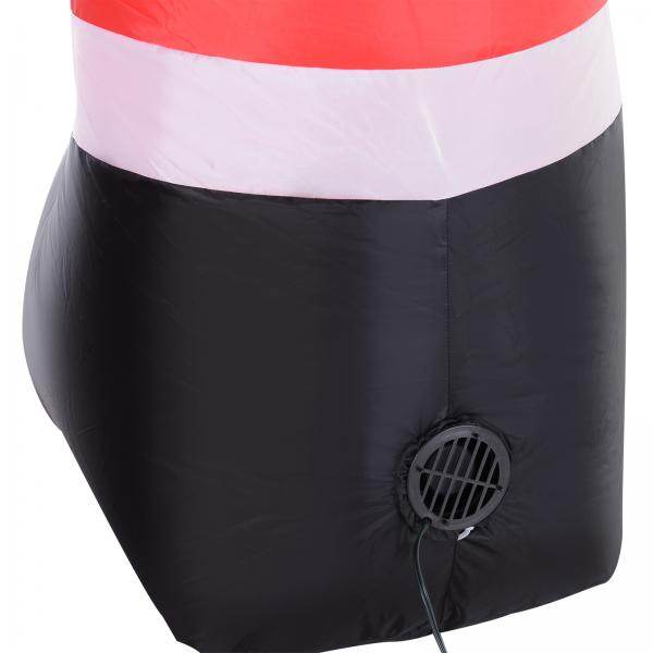 Aufblasbarer Weihnachtsmann 160 cm x 85 cm x 243 cm