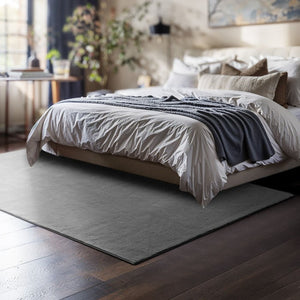 Tapis à poils courts Soft Zone gris 120 x 170 cm